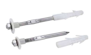 HEAVY CERAMIC BASIN BABY WALL HUNG CERAMIC RACK BOLT 12 MM