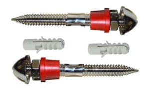 WALL HUNG SCREW TYPE RACK BOLT (16 MM)