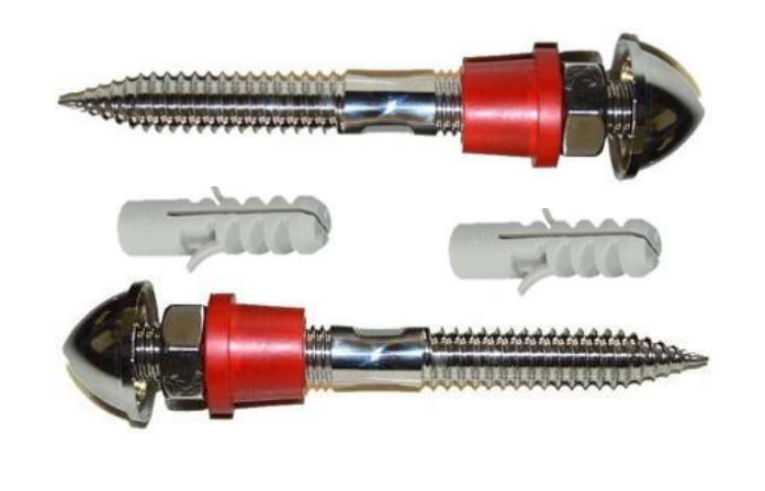 WALL HUNG SCREW TYPE RACK BOLT (16 MM)